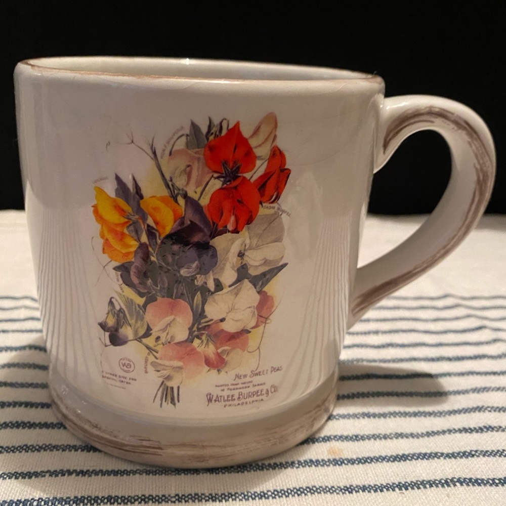 Cracker Barrel "Garden Seeds" Jumbo Mug